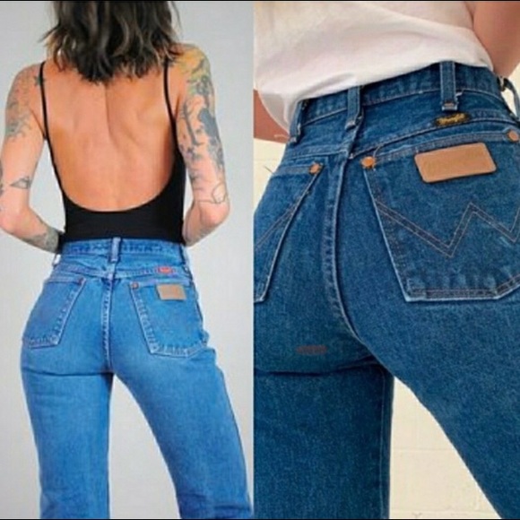 Vintage Wrangler Jeans high waisted high rise - Picture 4 of 10